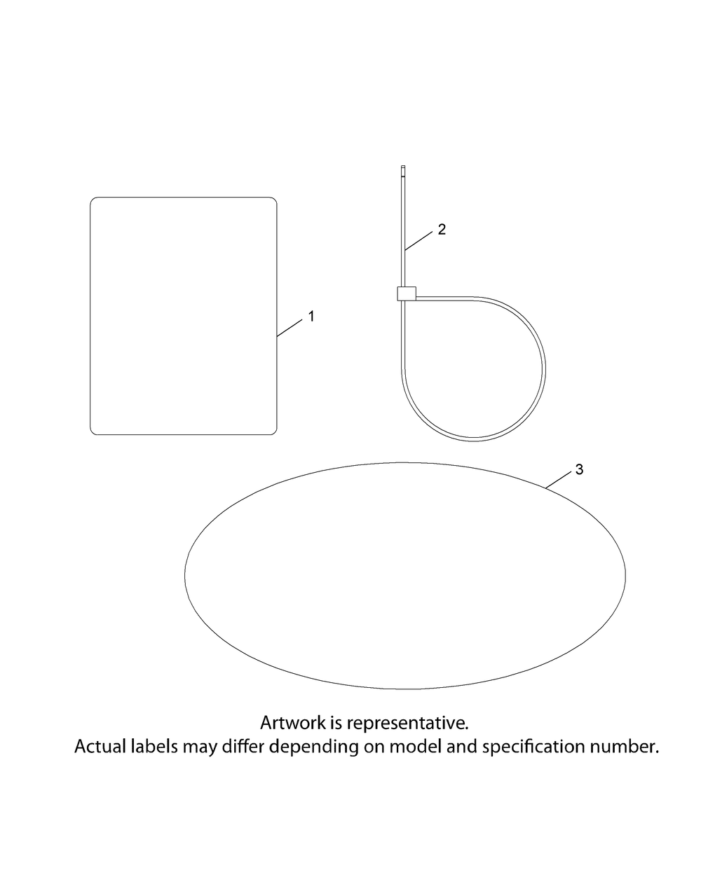 Kohler Kt735-3017 Labels Diagram and Parts List for Z-FORCEL48 (17CSDALB009-17CSDALB010)(2015) Cub Cadet Lawn Tractor